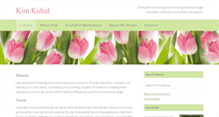 Desktop Screenshot of kimkubal.com